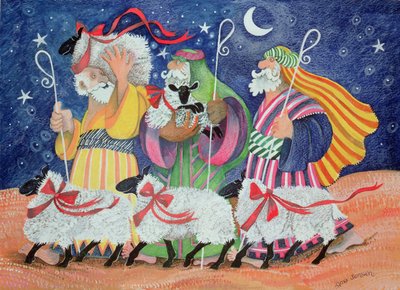 Three Shepherds by Lisa Graa Jensen